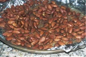 Jalapeno smoked almonds