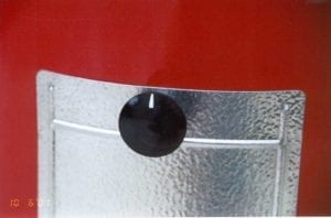 Marked access door knob