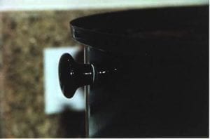 Ceramic knob
