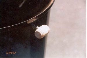 Wooden knob