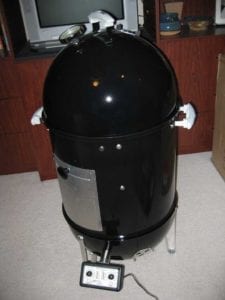 Chris Finney Weber handles on middle cooking section