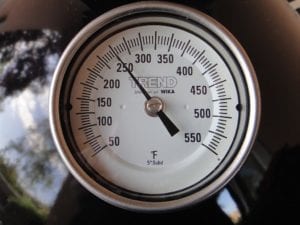 Weber Bullet running at 250F