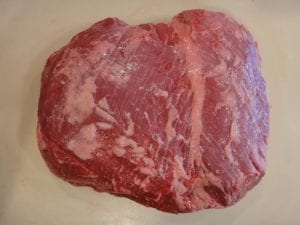 Trimmed top sirloin roast