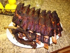 Beef long ribs after cooking