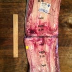 Beef chuck short ribs in Cryovac packaging