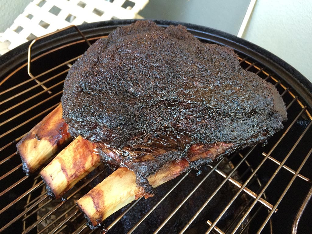 Finished beef chuck short ribs