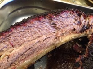 Close-up of tender chuck short rib