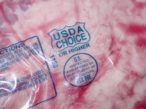 USDA Choice shield