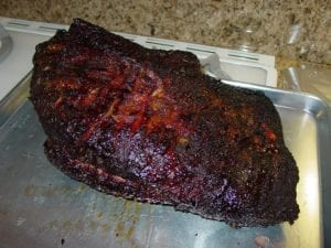 Brisket at 165°F