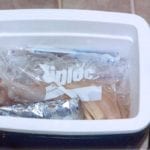 Chicken in a cooler