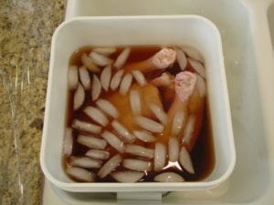 Turkey in a square bucket