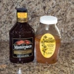 KC Masterpiece Original sauce and sourwood honey