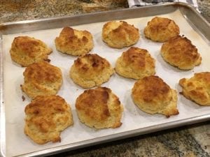 A dozen Best Drop Biscuits
