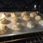 Secret Ingredient biscuits go into the oven