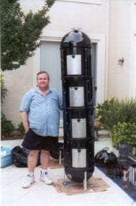 World's tallest Weber Smokey Mountain Cooker