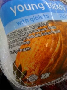 Store brand enhanced turkey