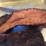 A meaty beef back rib