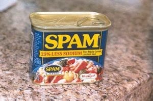 Spam in the can