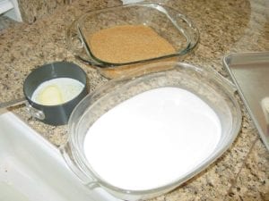 Sugarcoating ingredients ready for use