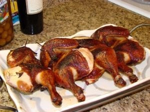 Basic marinated chicken ready to enjoy.