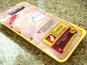 Bulk boneless, skinless chicken breasts