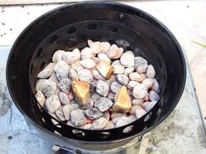 Firing the cooker