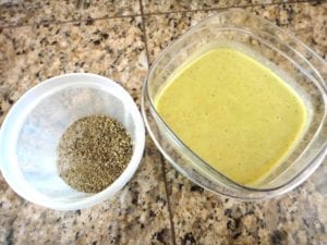 Rub and Cornell chicken sauce