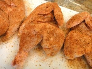 Chicken seasoned with SYD All-Purpose Rub