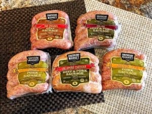 The Smoked Sausage Sampler from Southside Market