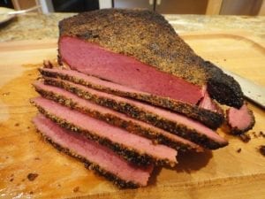 Interior view of quick pastrami
