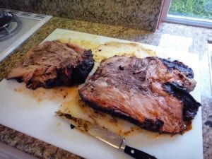 Separating brisket point from flat