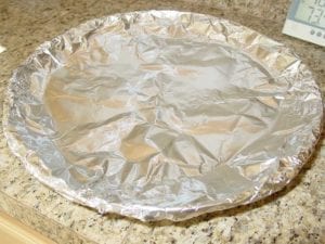 Foiled water pan