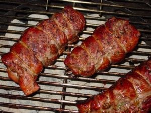 Seared lamb roasts