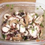 Tako with onions and seasonings