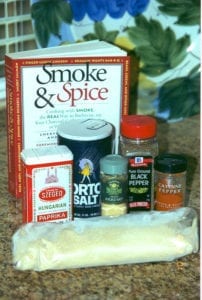 Southern Succor Rub ingredients