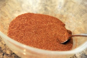 Rub ready for application to pork butts