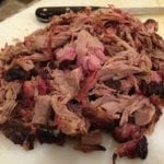 Close-up of pulled pork