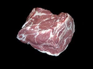 Whole pork butt