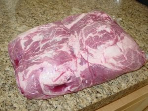 Wholesale warehouse store pork butt - lean side