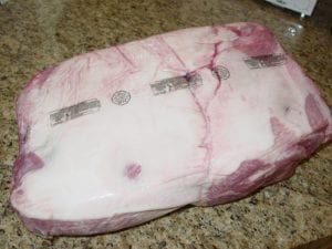 Wholesale warehouse store pork butt - fat side