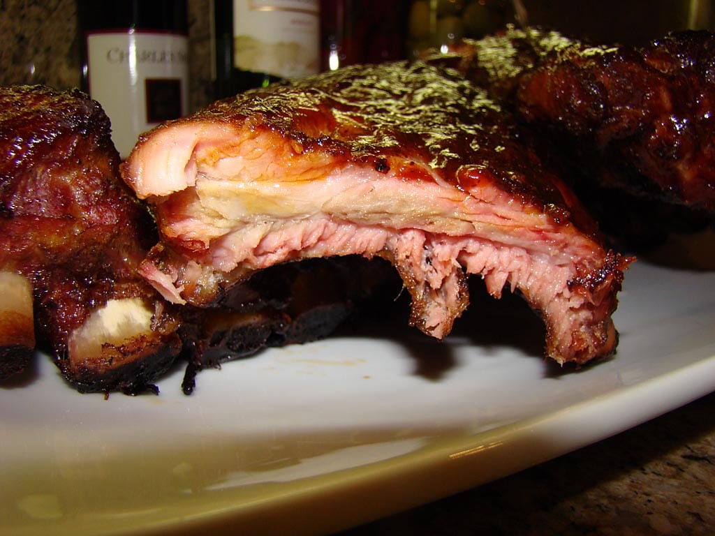 Smoked Baby Back Ribs Weston Indoor Smoker backyard cooking area ideas 