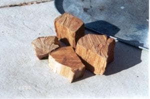 Apple and cherry smoke wood