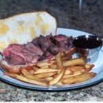 Prime rib sandwich