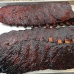 Three slabs of almost fall-off-the-bone tender spareribs