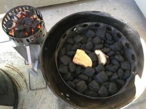 Firing the cooker