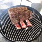 Roast goes into the WSM