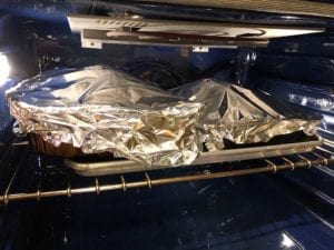 Foiled butts finish in 300*F oven