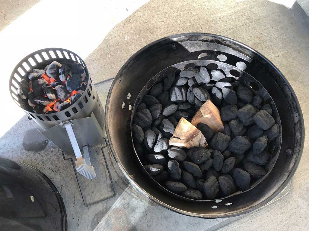 Pork Butts In Foil Pans - The Virtual Weber Bullet