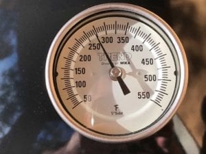 WSM running at 275*F