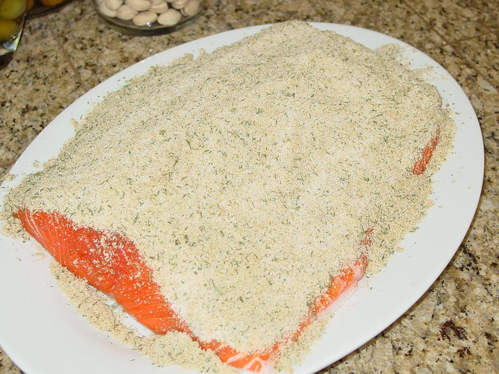 Brown Sugar Rub For Smoked Salmon - That Guy Who Grills